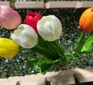 Real Touch Tall Tulips Artificial Flowers